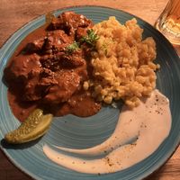 Goulash   at Cafe Harvest in Vienna
