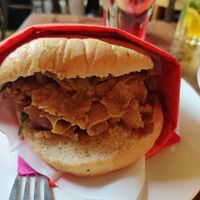 Schöner Döner but for some reason with way less tzatziki?? at Cafe Harvest in Vienna