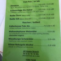 Beer etc   at Cafe Harvest in Vienna