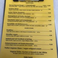 Mains   at Cafe Harvest in Vienna