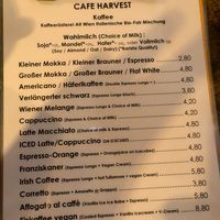  at Cafe Harvest in Vienna