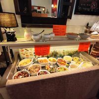 All Vegan Brunch (all you can eat): Sa & Su 10-15h, part1: cold options (salads, spreads, cold desserts) at Cafe Harvest in Vienna