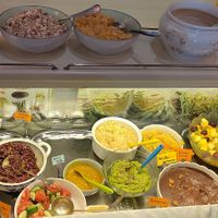 Selection of cold food during the brunch buffet. at Cafe Harvest in Vienna