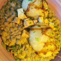 Spocklinsen at Cafe Harvest in Vienna