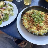 Käsenockerl   at Cafe Harvest in Vienna