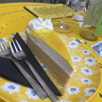 Limoncello cake  at Cafe Harvest in Vienna