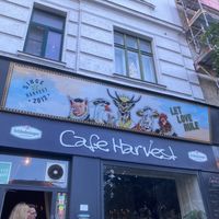 Front  at Cafe Harvest in Vienna