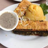 Daily Special - Mushroom Strudel at Cafe Harvest in Vienna