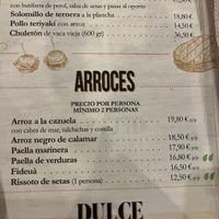 Paella und Risotto   at Kairos  in Lescala