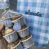 Vegan madalenas  at Sémola - Marqués de Valladares in Pontevedra