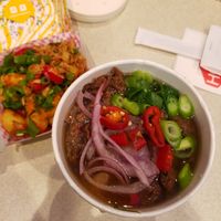 Mushroom Pho at Hop Vietnamese in Manchester