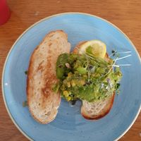 Smashed advocado. It's very tasty 💕 at The Velo Project in Sunshine Coast