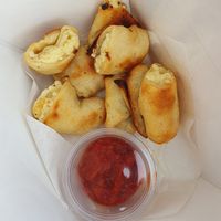 Cheezy bites at BOBA NA BABA - Bulgarian Vegan Kitchen - Cloud kitchen in East London