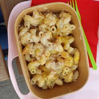 Truffle mac at BOBA NA BABA - Bulgarian Vegan Kitchen - Cloud kitchen in East London