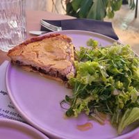 Quiche at Zgoda Cafe in Krakow
