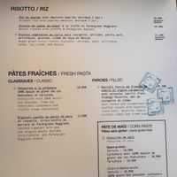 Menu  at Mood Sensorial Restaurant in Escaldes-engordany