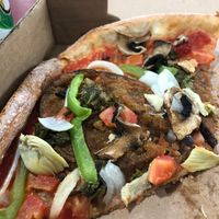 Hot from the oven at La Veranda Pizzeria in Hampton