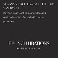 Menu page 2  at Ogden Beer Company in Ogden