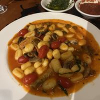 vegan gnocchi (amazing)  at Siamo Napoli in San Diego