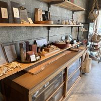 Vegan items for sale  at Hakumokka in Onna