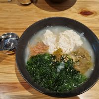 Pho with tofu and alge at Hakumokka in Onna