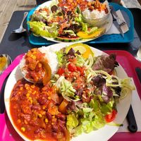 Chili sin carne at Aux P'Tits Couverts in Landerneau