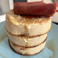 Savoury crumpets   at Loaf BnB in Berwick-upon-tweed