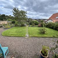 Garden with views towards the river   at Loaf BnB in Berwick-upon-tweed