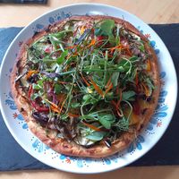 Breakfast Pizza at Loaf BnB in Berwick-upon-tweed