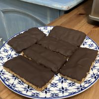 Welcome biscuits   at Loaf BnB in Berwick-upon-tweed