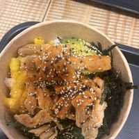 Sojalita y heura  at Koa Poke Vialia Vigo in Vigo