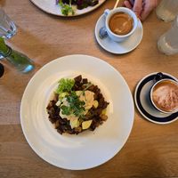 Vegan breakfast at Marks in Vienna