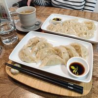 vegan mandu at Sarrbing in Ljubljana