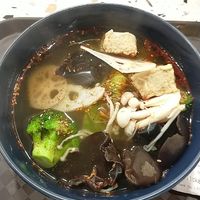 Mala with noodles at Veggie House 一芳 - HarbourFront in Central Singapore