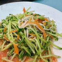 Dou miao with mushrooms   at Veggie House 一芳 - HarbourFront in Central Singapore