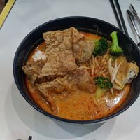 Curry Laksa at Veggie House 一芳 - HarbourFront in Central Singapore