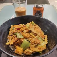 My own food collection at Veggie House 一芳 - HarbourFront in Central Singapore