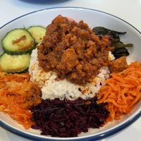 Japanese Tempeh Buddha Bowl  at Wild Flower Cafe  in Kilkenny