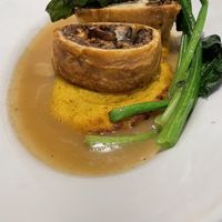 Mushroom Wellington   at The Veggie Table in Sendai