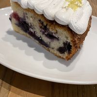 Blueberry cakee  at The Veggie Table in Sendai
