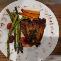 Bbq eggplant and cauliflower mash at The Veggie Table in Sendai