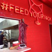 Inside   at Wulf Burger in Richardson