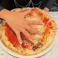 Pizza vegan and Gluten free. The best gluten free dough 🍕  at L'Antica Pizzeria Da Michele in Amsterdam