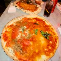 Pizza vegan and Gluten free. The best gluten free dough 🍕  at L'Antica Pizzeria Da Michele in Amsterdam