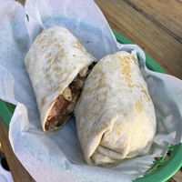 Burrito  at Double Trouble in Austin