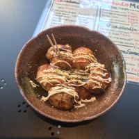 Takoyaki  at Shinsekai Paprika Shokudo Vegan in Osaka