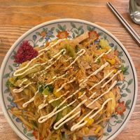 Vegan Yakisoba  at Shinsekai Paprika Shokudo Vegan in Osaka
