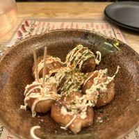 Takoyakii  at Shinsekai Paprika Shokudo Vegan in Osaka