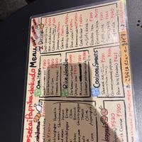 Menu (can order online with QR code in English if you have an iphone)  at Shinsekai Paprika Shokudo Vegan in Osaka