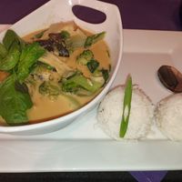 Green curry at Thai Ginger Bistro in Appleton